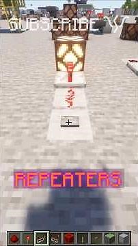 REPEATERS add DELAY but so does the PULSE EXTENDER! | Redstone with PsiVolt #minecraft #redstone