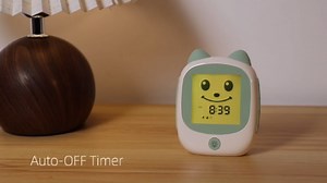 I·CODE OK to Wake Alarm Clock for Todders, Kids Sleep Training Clock with Nap Timer,Snooze, for 2-8 Years Old Children (Green)
