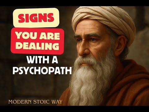 Signs You’re Dealing With a Psychopath That Most People Deny | MODERN STOIC WAY