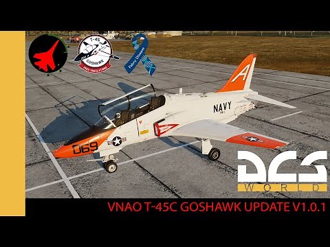 *New* VNAO T-45C Goshawk Update V1.0.1 | DCS | DCS World | Digital Combat Simulator