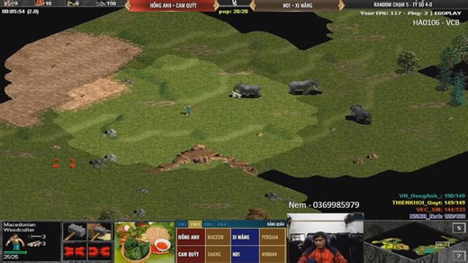 ✌️ Hồng Anh cầm MACCE câu 3 voi chém cân 2 ấn định tỉ số 5-0 trước sự ngỡ ngàng của gần 2000 anh em khán giả theo dõi kèo đấu 2VS2 Random. | HỒNG ANH AOE