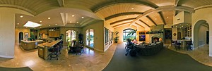 Family Room and Kitchen 360 Panorama | 360Cities