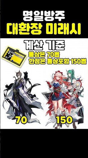공포의 명일방주 미래시