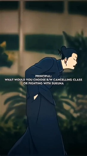 Meanwhile the maths teacher 😭🔥#jujutsukaisen #gojo #shorts