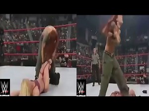WWE Divas, Trish vs Lita, Bra Panty Match