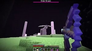 Minecraft Gameplay - ENDER DRAGON FIGHT!!!