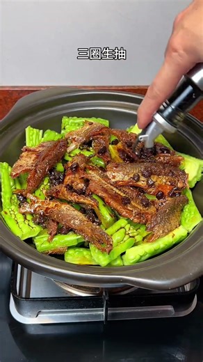 这是我们广东人能接受的预制菜，当你朋友拿这道菜接待你时，这是最高礼仪#豆豉鲮鱼炒苦瓜 #晒晒我的厨艺 #潮汕美食 #会做饭的男人最帅