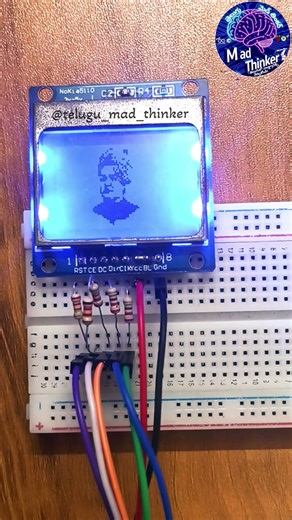 Swami Vivekananda Tribute | #arduino #nokia #youthday @telugu_mad_thinker #electronics