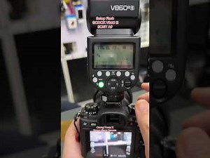 Setup Flash GODOX V860 III SONY A9
