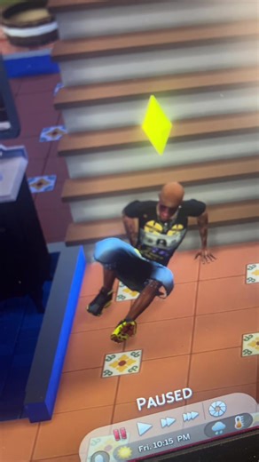 NEVERRRR HAVE I EVER SEEN A MF SIM FALL DOWN THE STAIRS FROM GETTING THEY A$$ BEATTTTT #sims4 #blacksimmer #mfsimsaddict #urbansims #blacksims