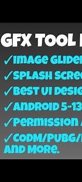 Sketchware GFX Tool Android 13 Permission l Gfx Tool Android 11,12,13 Permission Project