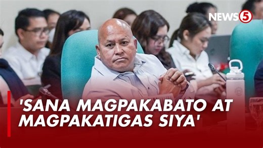 KUNG TALAGANG MAHAL NIYA, SAMAHAHAN NIYA Hinikayat ni dating senador Antonio Trillanes IV si Senador Bato Dela Rosa na samahan si dating pangulong Rodrigo Duterte at harapin ang mga alegasyon laban sa kanila kaugnay ng Oplan Tokhang. Iminungkahi rin ni Trillanes na sampahan ng ethics case si dela Rosa dahil sa umano’y matagal na pagliban nito sa Senado, na aniya’y maituturing na dereliction of duty. Dagdag pa niya, itinutulak nila ang posibleng expulsion ni dela Rosa sa Senado kung mapatutunayan