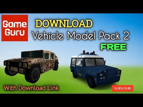 GameGuru FREE Vehicle Model Pack 2 DOWNLOAD