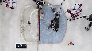 KICK SAVE AND A BEAUTY, COURTESY OF ROB SCUDERI! Everyone can breathe a sigh of relief. | Pittsburgh Penguins