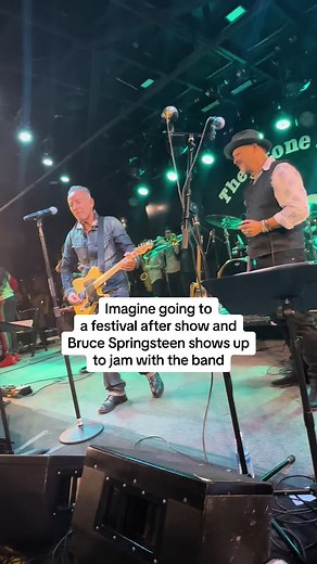Bruce Springsteen Surprise Performance at Sea.Hear.Now After Show