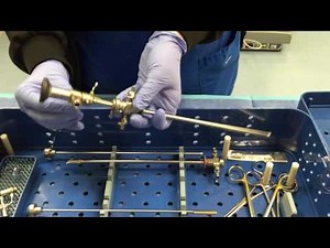 Cysto Tray assembly