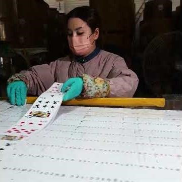 The Amazing Process of Making Playing Cards in a Modern Factory