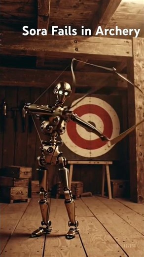 He Tried to Shoot an Arrow. Sora Had Other Plans. 😂🎯 #funny