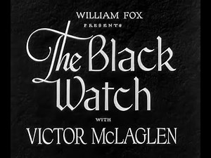 The Black Watch 1929 Victor McLaglen Adventure Epic