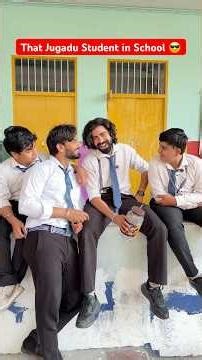 That Jugadu Student in School 😎 #shorts #teratrigun #jugadustudent