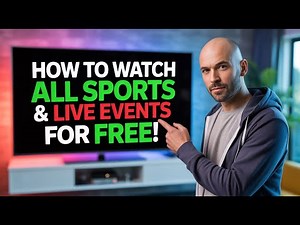 How To Watch ALL Sports & Live events for FREE!