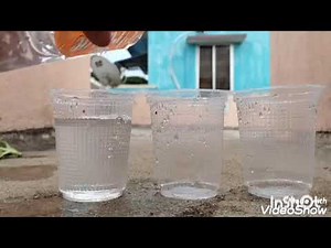 Science experiment on water absorbing capacity of natural and artificial cloth materials