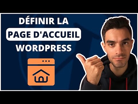 Comment modifier la page d'accueil sur WordPress rapidement ?