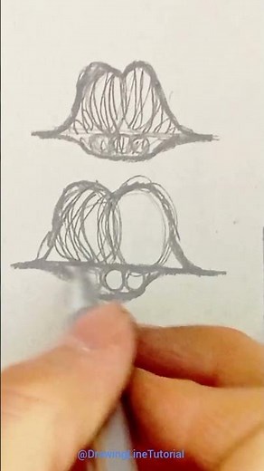 Drawing lips for beginners | 🎨