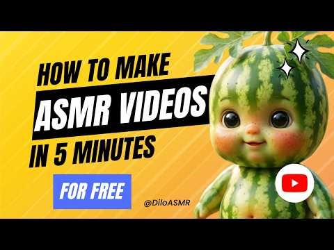 How to Make ASMR Videos with AI (VEO3 Tutorial for Beginners) #ASMR #howtomake #howto