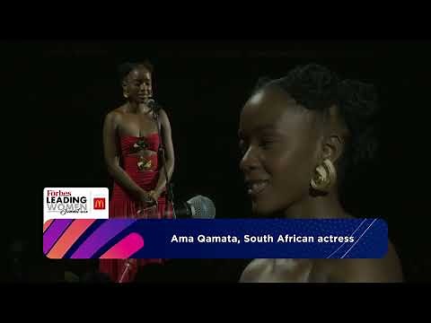 Forbes Woman Africa: In The Spotlight: Ama Qamata, South African stage actress