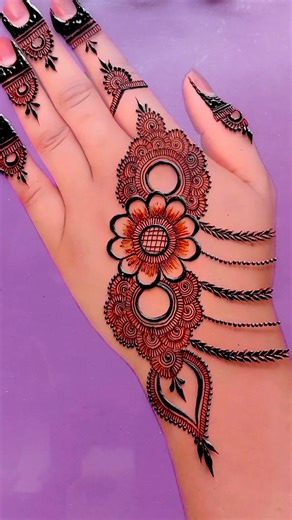 Beautiful new back hand mehndi design Eid special Mehndi design | Mehndi Design