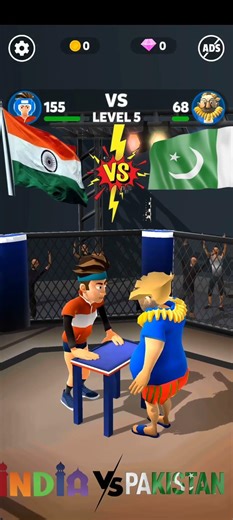 SLAP KING 26 JANUARY[ INDIA VS PAKISTAN ] LAVEL -5 #slapking #slapping #shorts #trending #india #lv5