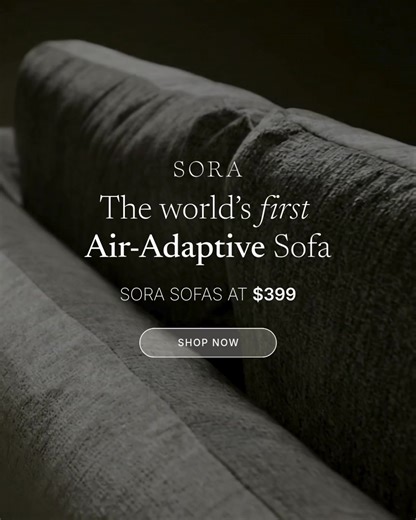 The Sora 3-Seater Sofa for $399 | Sora Sofa