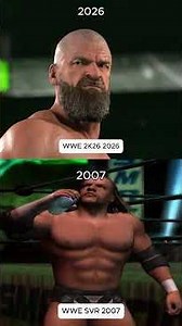 WWE 2K26 Triple H vs SmackDown vs Raw 2007 #WWE2K #GamingEvolution #Comparison