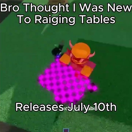 Play Raiging Tables Now On Roblox #robloxdev #roblox #robloxgamedesign #fyp