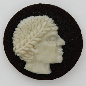 Victorian and classical cameos carved out of Oreos