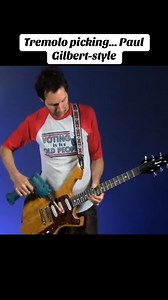 86K views · 384 reactions | Learn tremolo picking the PAUL GILBERT way. All you need is a Makita power drill with four picks attached to the end! | Guitar World | Facebook