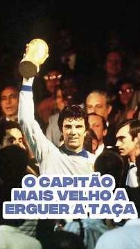 Dino Zoff, the oldest captain to win the World Cup