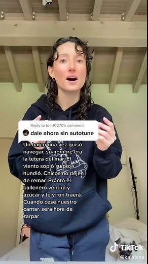 Un Barco una Vez Quiso Navegar: Canción Original en Inglés y Español