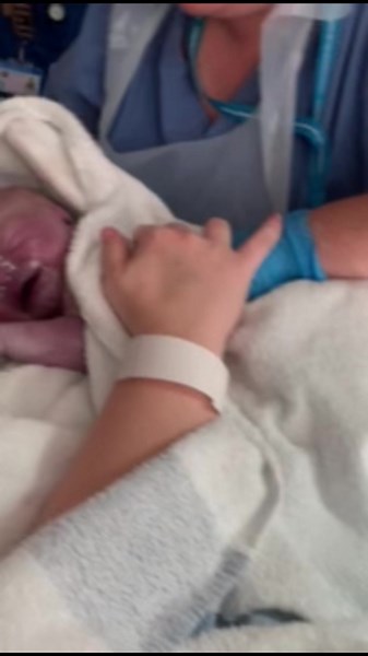 Birth video 💜 #birth #rawbirth #labourandbirth