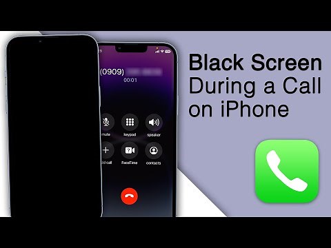How to Fix iPhone Screen Goes Black During a Call [2023]