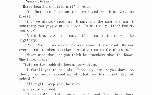 Harry Potter Chapter 6