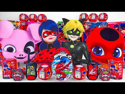 97 Minute Satisfying with Unboxing ULTIMATE Ladybug Marinette & Adrien Toys Collection Review ASMR