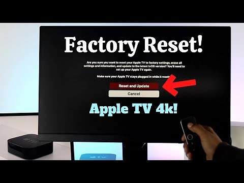 Apple TV 4K Factory Reset! [Fully Restore Default Settings]