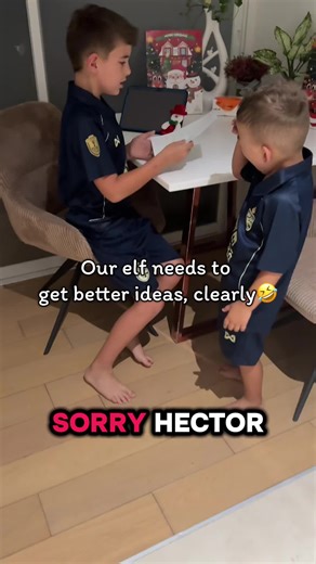 Theres no elf fooling our 4 year old with his big brother to rescue 🤣🧝🏼🤍 #elfontheshelf