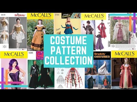 My Costume Pattern Collection :: What I'm Keeping, What I've Made & What I Want To Make Next!