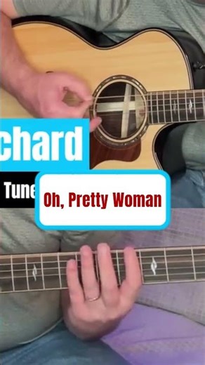 Roy Orbison's 'Oh, Pretty Woman' Guitar Lesson Learn the Iconic Riff #easyguitar #guitarlesson