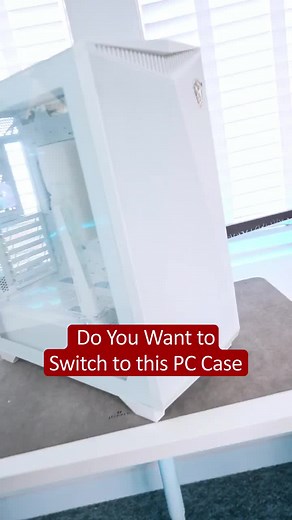 Check out this PC case with spacious interior for efficient air cooling and optimal hardware support. Learn more about MPG GUNGNIR 300R AIRFLOW WHITE👉Link in BIO. #GameInMyName @gamingspudd