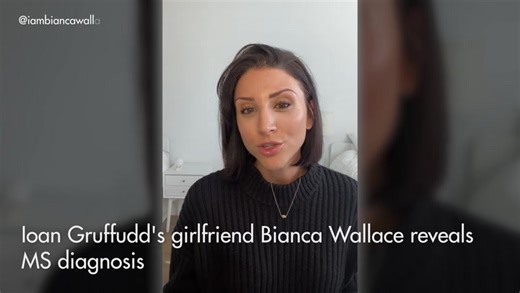 WATCH: Ioan Gruffudd's girlfriend Bianca Wallace reveals secret MS diagnosis