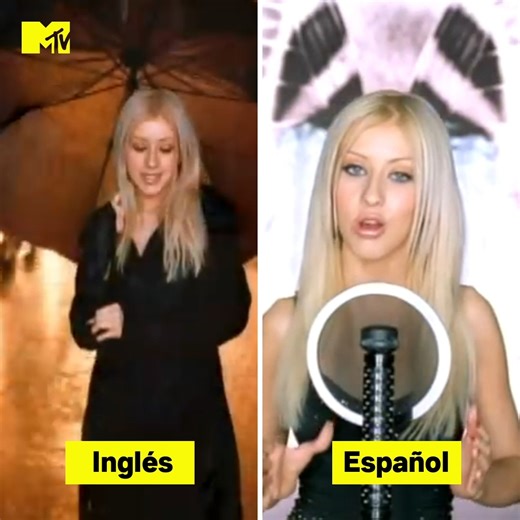 1.5M views · 96K reactions | Todos estos HIMNOS tienen ambas versiones: en Inglés y en Español y, aunque en algunos casos cambien los artistas, todas las opciones son increíbles  #MTVMúsica #MichaelBolton #RickyMartin #ChristinaAguilera | MTVLA | Facebook